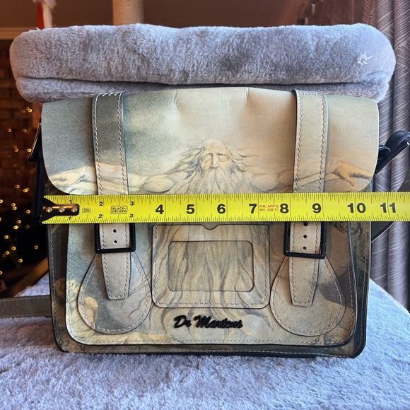 Dr. Martens Leather Willam Blake Museum Edition Satchel Crossbody bag RARE - Picture 11 of 11